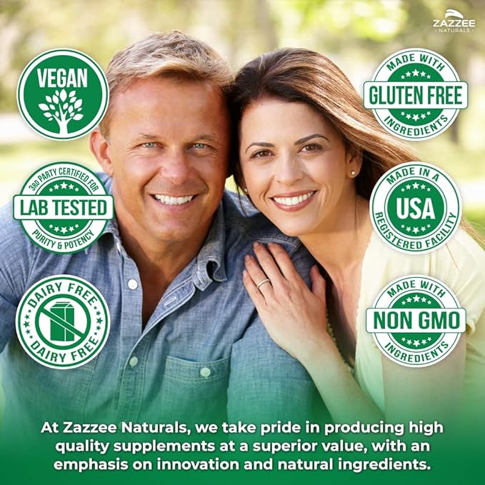 Zazzee Delayed Release Serrapeptase 120000 SPU per Capsule 120 Vegan Capsules 4 Month Supply Extra Strength Potent and Concentrated Systemic Enzymes 100% Vegetarian All-Natural and Non-GMO