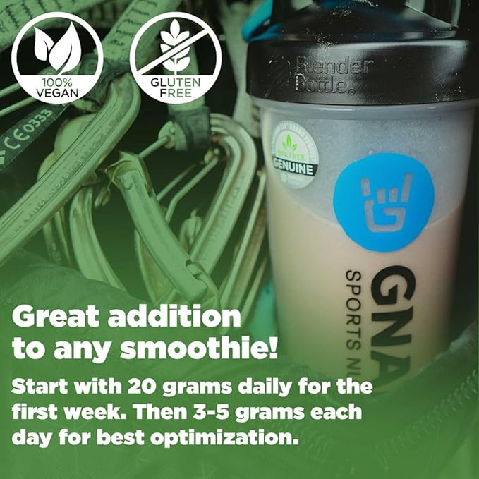 Gnarly Nutrition Greens Superfood Powder – Lemon Mint Performance Super Greens Powder – NSF Contents Certified – Organic Probiotics &amp Essential Micronutrients - Lemon Mint 11.64 oz