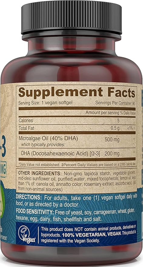 Deva Vegan Vitamins Omega3 DHA