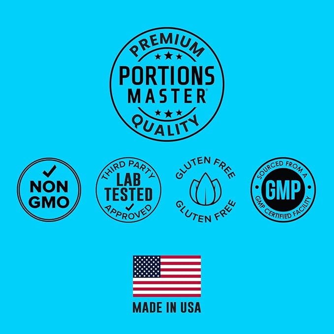 Portions Master DHA Prenatal renatal Omega-3 Supplement with 300 mg DHASupports Fetal Brain &amp Eye Development Pregnancy &amp Breastfeeding Nutrition Non-GMO Gluten-Free (30 Softgels)