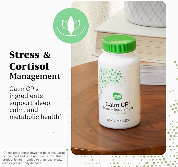 NeuroScience GABA Trex &amp Calm CP Duo - Supports Calm Cortisol Management and Sleep with L-Theanine Banaba Leaf &amp Phosphatidylserine