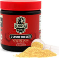 L-Lysine for Cats and Kittens - 900 mg L Lysine Powder for Cats for Immunity &amp Respiratory Support - Cat Supplement with L-Lysine Prebiotics Krill &amp DMG for Immune System (120 Servings)