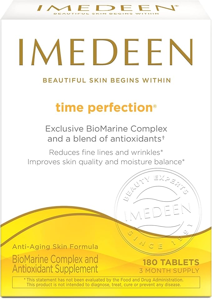Imedeen Time Perfection (180 Count) Anti-Aging Skincare Formula Beauty Supplement 3 Month Supply