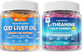 Cod Liver Oil Gummies &amp Liposomal L Theanine 500mg Gummies