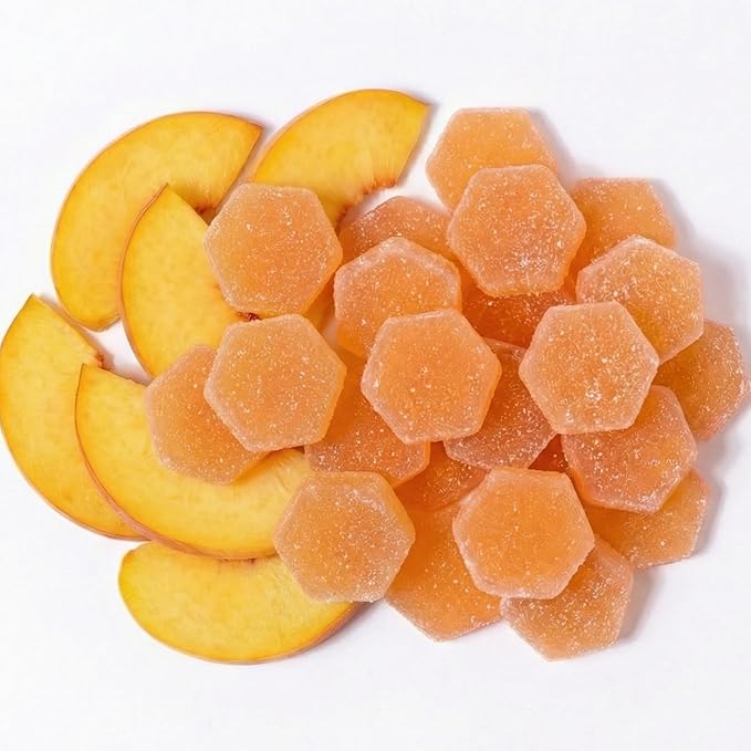 Create Creatine Monohydrate Gummies for Men &amp Women Boost Focus Strength and Endurance Anti-Melting Formula Vegan Gluten-Free Non-GMO 1.5g of Creatine per Gummy (Sour Peach)