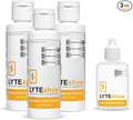 LyteLine LyteShow Sugar-Free Electrolyte Supplement 3 Pack 120 Servings - Keto Friendly Zinc and Magnesium for Rapid Rehydration Workout Muscle Recovery and Energy - Vegan