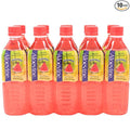 ALOEVINE Aloe Vera Juice drink Watermelon pure with chunks of aloe | 16.9 Oz 10 pack | plant based Vegetable Korean drinks