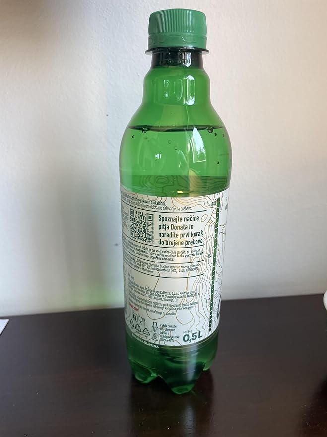 Natural Magnesium Water - 500mg Magnesium in 500ml ''Donat Mg'' Bulk Pack 12x05L