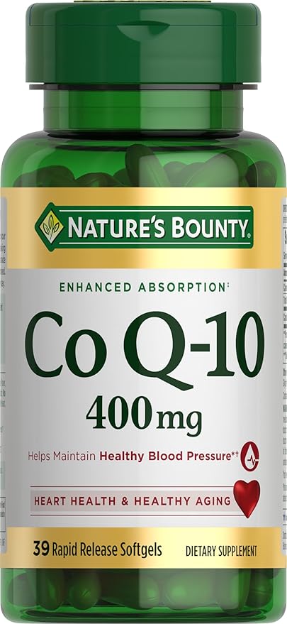 Natures Bounty Co Q-10 400mg 39 Rapid Release Softgels