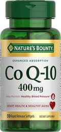 Natures Bounty Co Q-10 400mg 39 Rapid Release Softgels