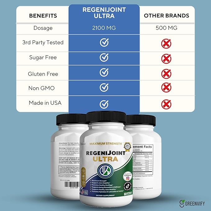 RegeniJoint Ultra Maximum Strength Joint Support Supplement (2)