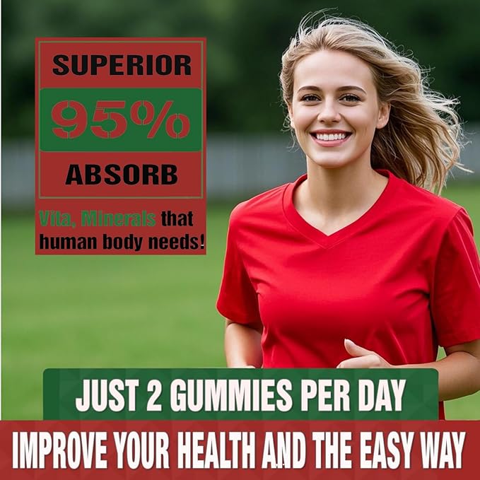 High Absorption Calcium Magnesium Zinc Gummies Sugar Free Calcium Magnesium Zinc Supplement with D3 | Bone &amp Teeth Strength | Muscle &amp Nerve Function | Vegan | Raspberry Flavor | 2 Pack
