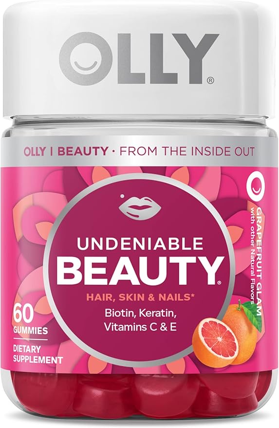 OLLY Metabolism Gummy Rings 30 Count &amp Undeniable Beauty Gummy 60 Count &amp Probiotic + Prebiotic Gummy 30 Count