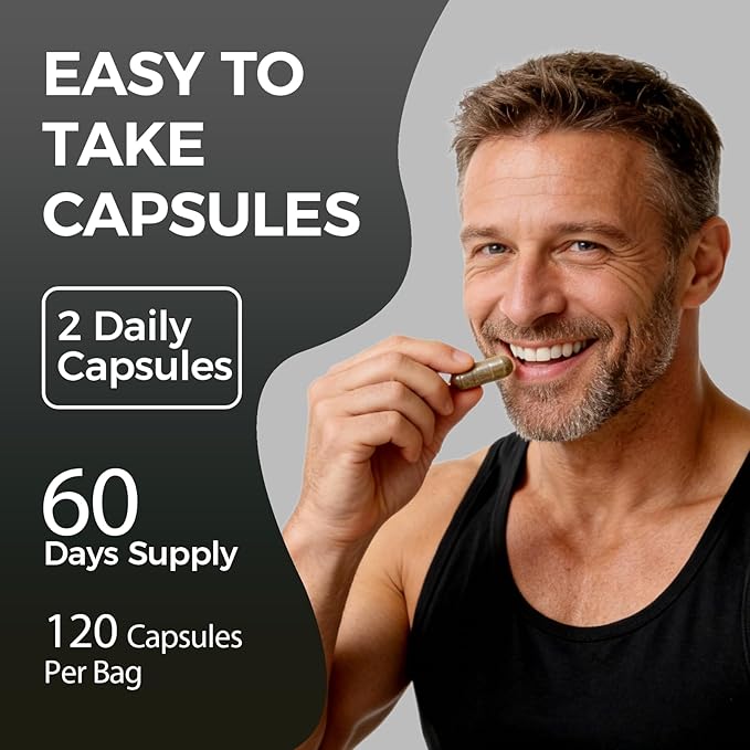 Forgebody Beef Organ Complex Supplement 120 Capsules Grass Fed Beef Liver Capsules Immune Support Gluten Free Non-GMO (1)