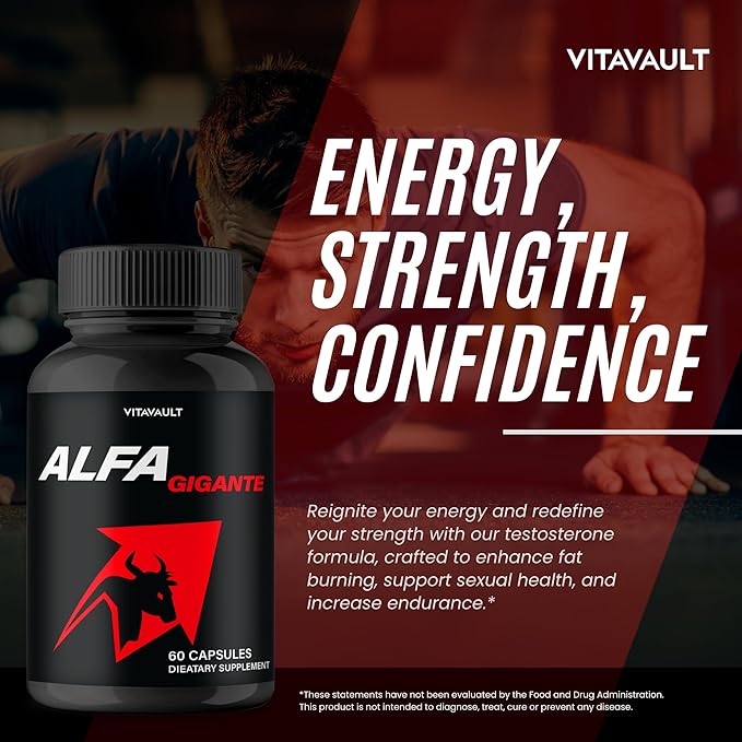 Alfa Gigante Capsules Alfa Gigante Pills AlfaGigante All Natural Pills Alfa Gigante - Maximum Strength AlfaGigante Advanced Formula Official AlfaGigante Capsules Reviews (3 Pack)