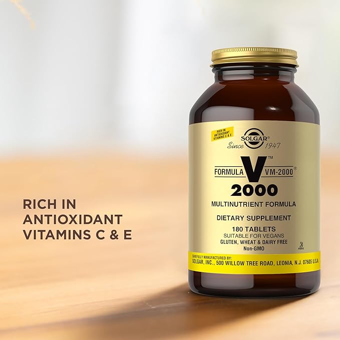 Solgar Formula Vm 2000 Multinutrient System 180 Count