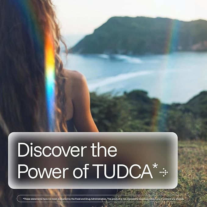 ProHealth Pure TUDCA | Clinically Studied | Third-Party Tested | 500 mg per Serving 60 Capsules