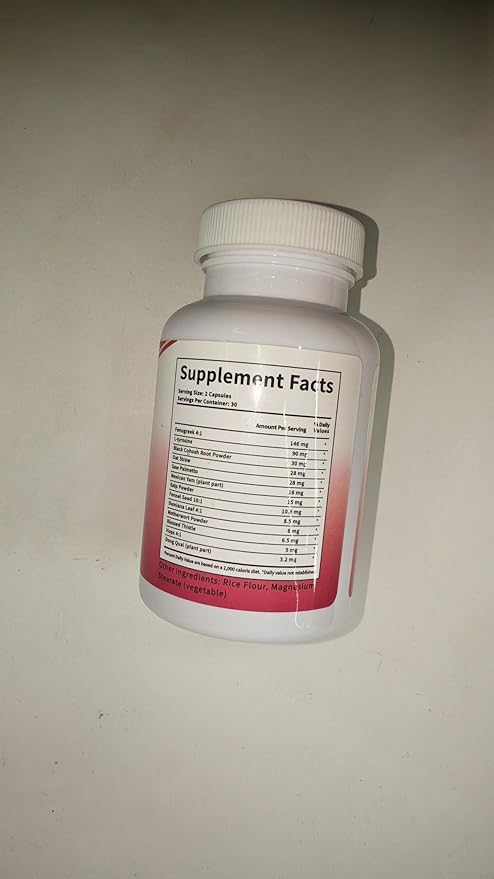 True Fem - Feminine Probiotics Vitamin Capsulas for Women 60 Count