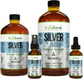 Kaiame Naturals Colloidal Silver Ionic Silver Solution 10 PPM Large 16 oz Glass Bottle Natural Immune Support Supplement Safe for Adults Children and Pets