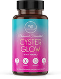 Cyster Glow 9-in-1 Women’s Inositol Complex – Myo &amp D-Chiro Inositol 40:1 – Pharmacist-Formulated Daily Wellness Support.