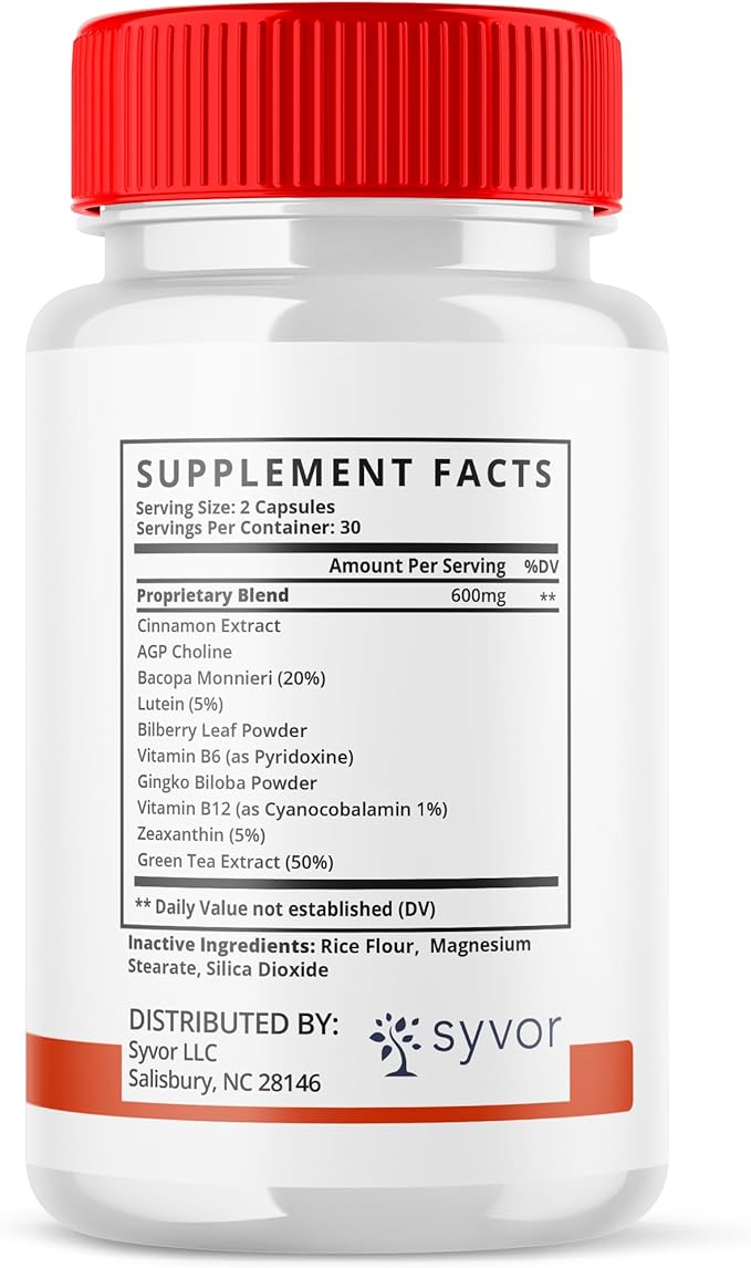 GlucoStasis Capsules Official Gluco Stasis Blood Health Support Pills with All Natural Ingredients Advanced Formula Supplement Pills with Max Strength Premium Vitamins for Women &amp Men (60 Capsul