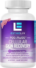 Cellular Skin Recovery Supplement Hit The Root of Skin Aging PQQ Reduces Pigmentation and Wrinkles Improves Skin's Elasticity and Moisture Balance