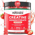140 Count Creatine Monohydrate Gummies 5000mg Creatine Monohydrate No Sugar Gummies for Women &amp Men with L-Taurine Vitamin B12 for Muscle Strength Muscle Recovery Glute Builder Energy Boost