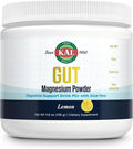 KAL Gut Magnesium Plus Aloe Vera Powder - Lemon Drink Mix - Magnesium Citrate Supplement with Aloe Vera Gel for Digestion &amp Relaxation Support - No Sugar - 60-Day Guarantee 40 Servings 4.8 OZ