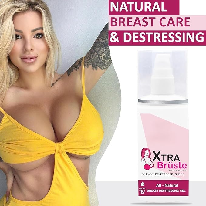 Breast Growth Gel for Women - with Hyaluronic Acid and Vitamin E | Body Massage Gel -100 g
