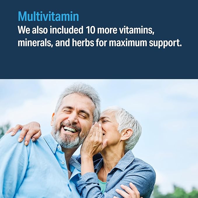 Advanced Bionutritionals – Advanced Hearing Formula Supplement Ear Health Vitamins Support Auditory Nerve Function Multivitamin with Vitamins A C E Folic Calcium Magnesium Zinc (60 Tablets)