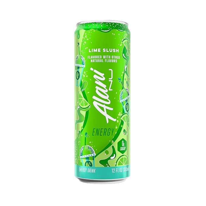 Alani Nu Lime Slush Sugar Free Energy Drink (Pack of 12)