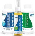 BEAM MINERALS Travel Pack | Electrolyte &amp Micronutrient Support On-The-Go | Micro-Boost Electrolyze and Insta-Lytes 2 fl Oz
