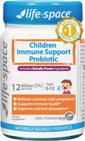 Life-Space Children Immune Support Probiotic 2 Month Serving Clinically Proven to Relieve Common Cold Symptoms 12 Billion CFU 6 in 1 Kids Probiotic for Digestive &amp Immune Health 60 Grams