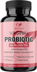 Probiotics for Women with Prebiotics – 50 Billion CFU – Digestive Immune &amp Vaginal Health – 60 Capsules