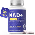 NAD+ Supplement for Women &amp Men – Multi-Pathway NAD Booster for Energy Focus &amp Metabolic Health – with NMN 250mg NR 100mg Resveratrol PQQ &amp Betaine