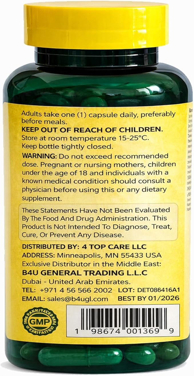 H4U Advanced Digestive Enzymes with Probiotics &amp Prebiotics – Multi Enzyme Supplement for Gut Health Digestion Support Bloating Relief &amp Stomach Comfort Vegetarian Capsules 60 Count
