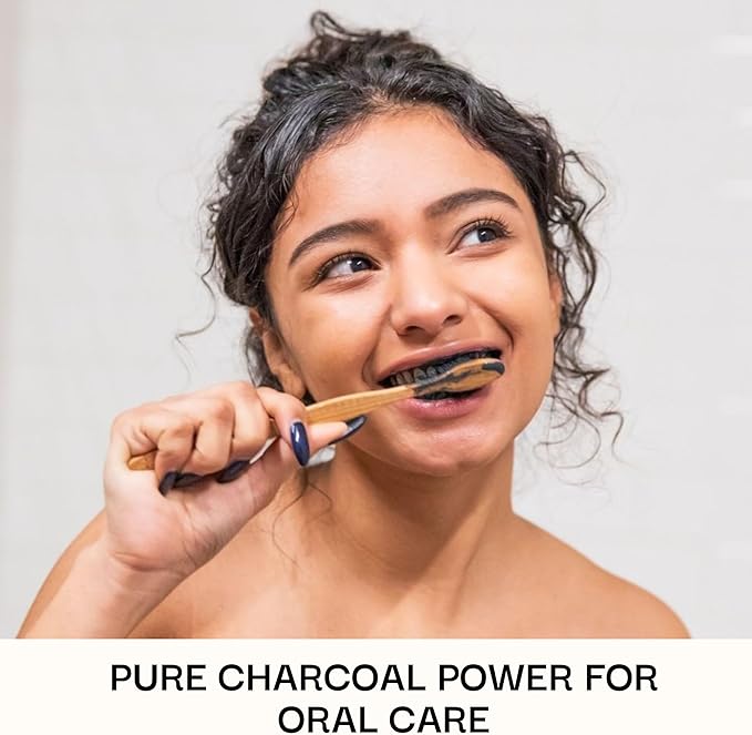Organic Charcoal Powder Activated Charcoal Natural Vegan Organic GMO Free - Large Bottle 25 oz Powder - 3pack