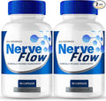 Nerve Flow for Neuropathy Supplements Nerve Flow Capsules Advanced Nerve Health Pills Extra Strength All Natural Healthy Circulation &amp Stable Levels Advanced NerveFlow Support Reviews (2 Pack)