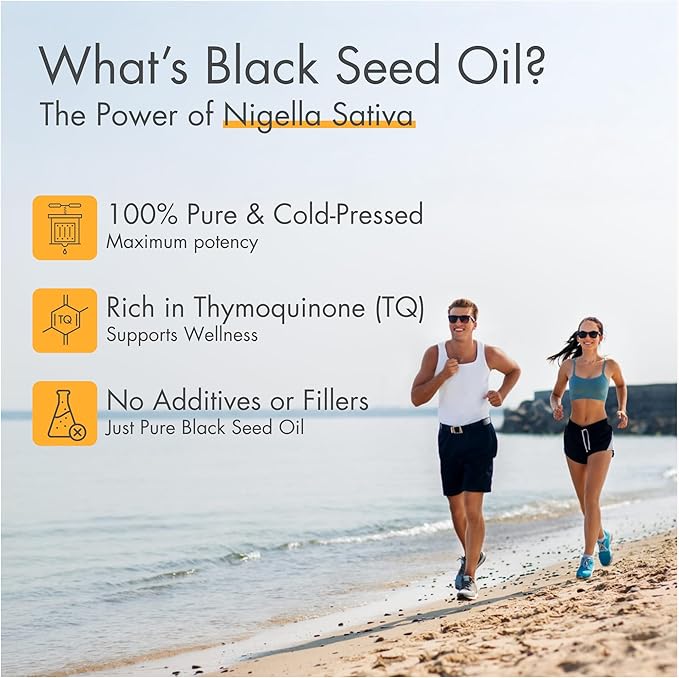 adalin Black Seed Oil Organic Cold Pressed 8.4 fl oz with Travel Size Oil of Oregano 0.34 fl oz | Black Cumin Seed | Nigella Sativa | High Thymoquinone &amp Carvacrol | Glass Bottle | Gluten Free