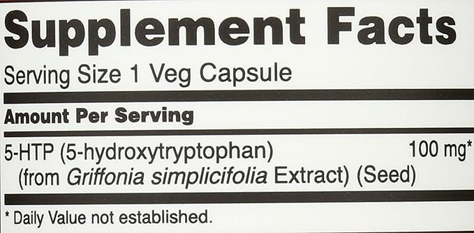 Now Foods 5-HTP 100 MG 120 CT