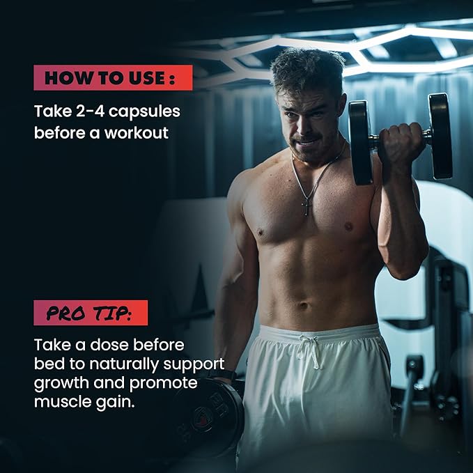 Gains in Bulk L Arginine Amino Acids Supplement for Nitric Oxide Support Supplements for Men with L-Arginine L Citrulline and L Ornithine Muscle Pump Energy and Heart Health Support 90 Capsules