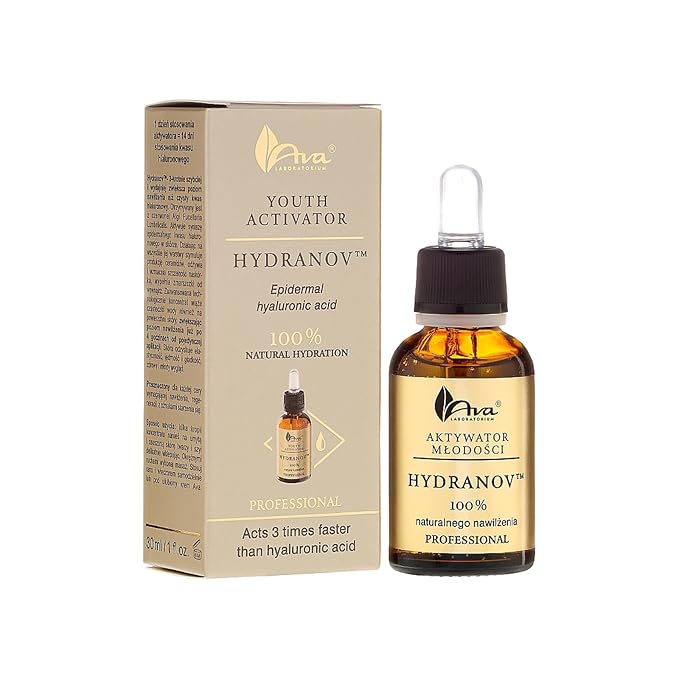 AVA YOUTH ACTIVATOR HYDRANOV Epidermal hyaluronic acid 1 day treatment with Hydranov = 14 days treatment with hyaluronic acid. 30ml by Ava Laboratorium