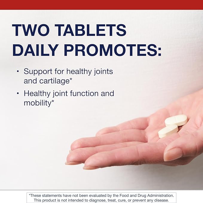 Metagenics Glucosamine Sulfate - Joint Health &amp Mobility Support* - 1500 mg Glucosamine Sulfate per Serving - Supports Cartilage Integrity &amp Flexibility* - Non‑GMO Gluten‑Free - 60 Tablets