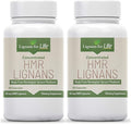 Lignans For Life HMR Lignans for Dogs 40mg - 90 Capsules Vitamin for Healthy Pet | Multivitamin | Wellness Supplement | 2-Pack