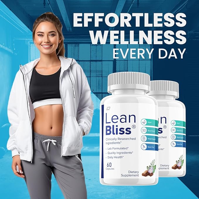 Lean Bliss Pills Lean Bliss Reviews Lean Bliss Advanced Formula Pills Lean Bliss All Natural Formula Supplement Capsules Lean Bliss Healthy Weight Support (2 Pack - 120 Capsules)