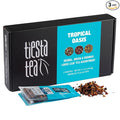 Tiesta Tea - Loose Leaf Fruity Tea Gift Box Medium Caffeinated Assorted Blends 3 Pouches for Hot &amp Iced Tea Variety Pack Fruity Paradise Blueberry Wild Child &amp Fireberry