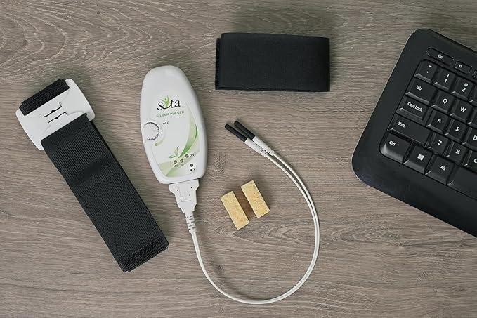 Silver Pulser by SOTA Instruments - Ionic Colloidal Silver Maker and Microcurrents for Micropulsing Including Wall Adaptor.