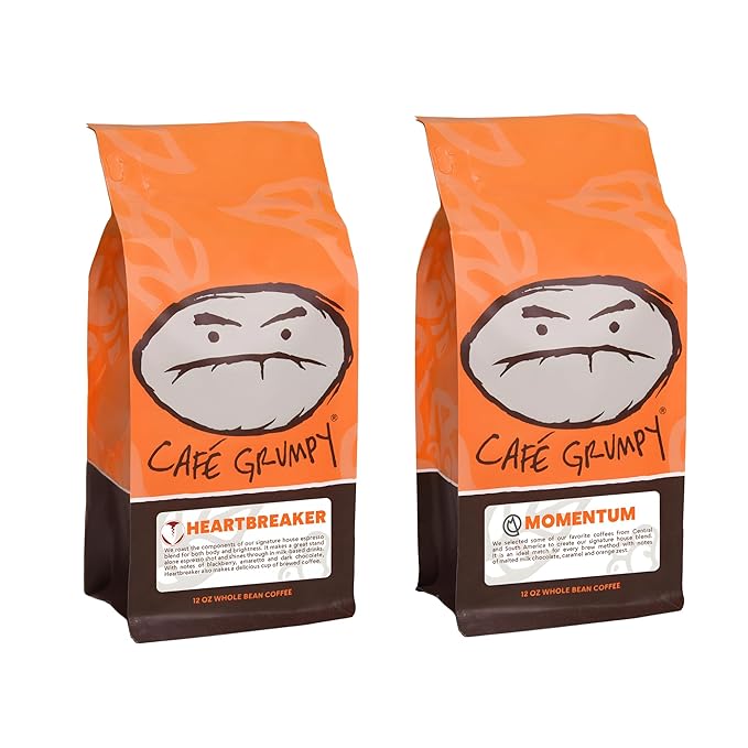 Café Grumpy Signature Series: Heartbreaker &amp Momentum Blend Duo — Artisanal Medium Roast Collection