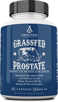 Ancestral Supplements Grass Fed Beef Prostate Supplements for Men with Liver 3000mg Prostate Health Support Promotes Men's Health Non-GMO 180 Capsules