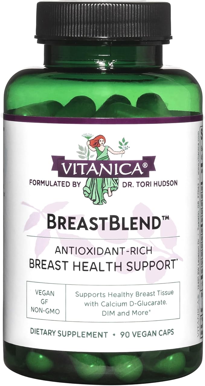Vitanica BreastBlend Breast Care Support Vegan 90 Capsules